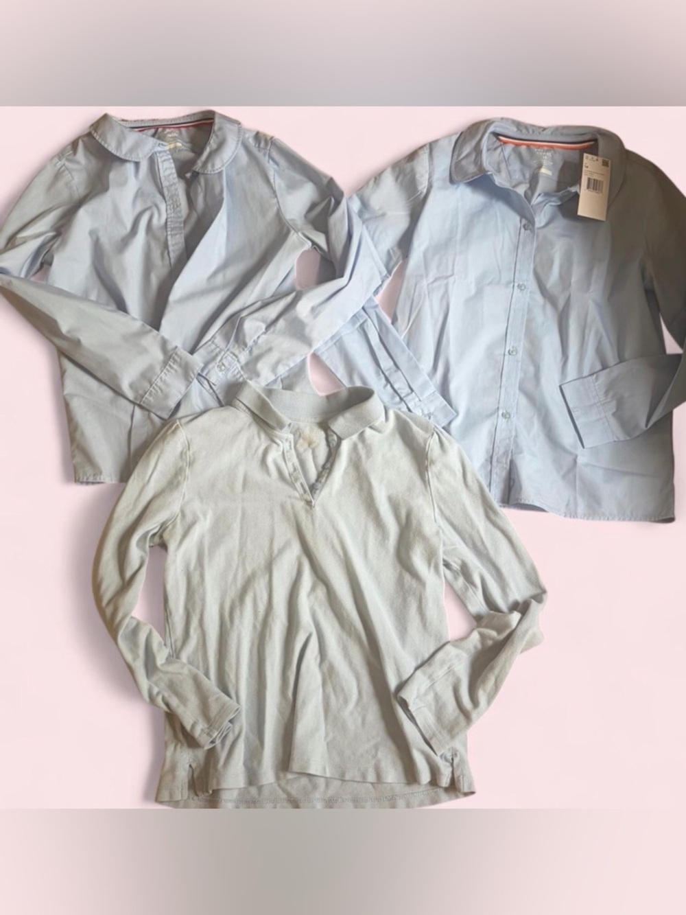 BUNDLE GIRLS UNIFORM SHIRTS